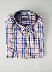 Chemise manches courtes rose DAMART pour homme seconde vue