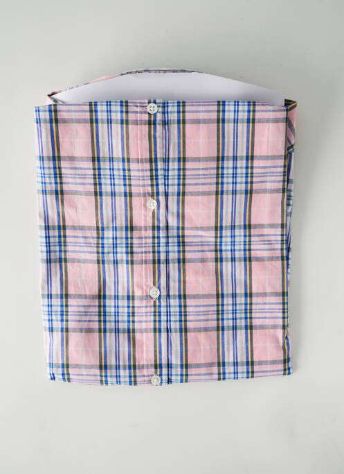 Chemise manches courtes rose DAMART pour homme