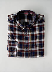 Chemise manches longues marron DAMART pour homme seconde vue