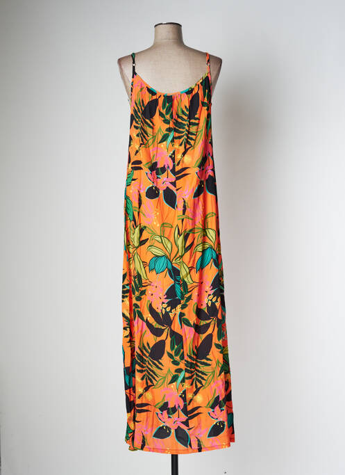 Robe longue orange LE PETIT BAIGNEUR pour femme