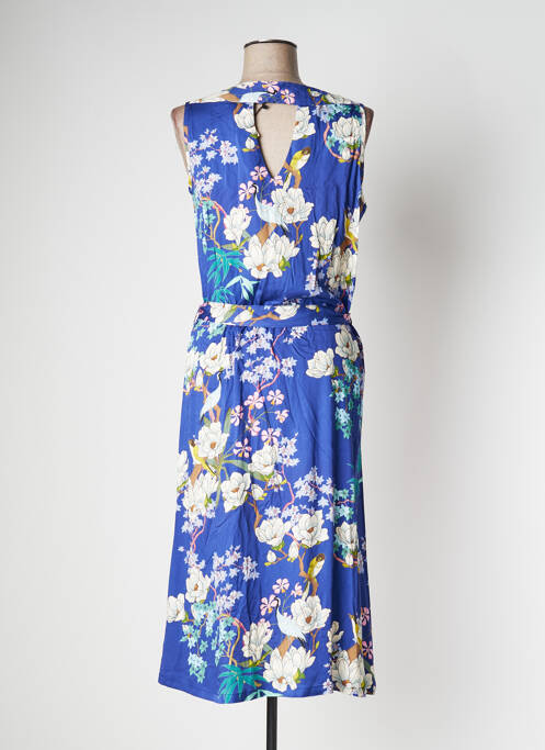 Robe mi-longue bleu LE PETIT BAIGNEUR pour femme