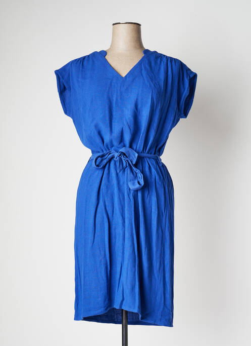 Robe mi-longue bleu LE PETIT BAIGNEUR pour femme