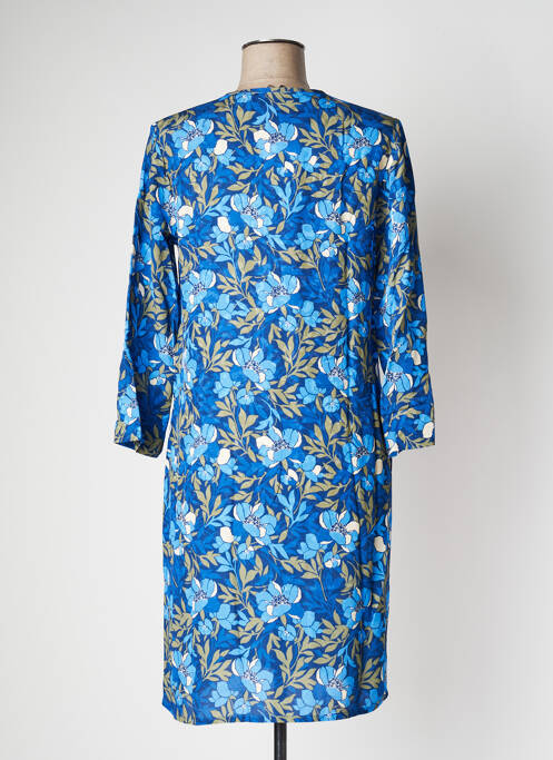 Robe mi-longue bleu LE PETIT BAIGNEUR pour femme