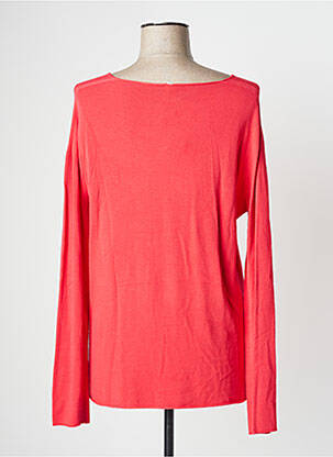 Pull col v manches longues rose IMPERIAL femme