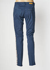 Pantalon chino bleu HAPPY pour femme seconde vue