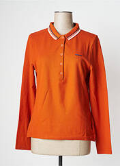 Polo orange MISE AU GREEN pour femme seconde vue