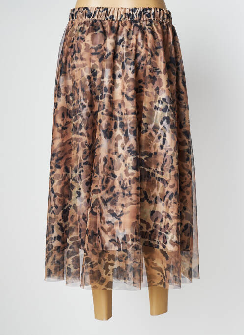 Jupe longue marron IMPERIAL pour femme