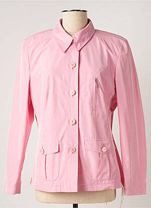 Veste casual epaulette rose BASLER femme