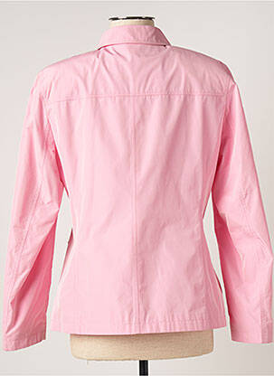 Veste casual epaulette rose BASLER femme