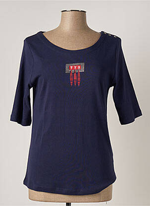 T-shirt bleu THALASSA pour femme