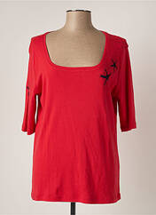 T-shirt rouge THALASSA pour femme seconde vue