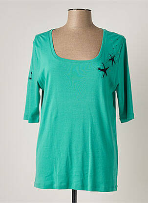 T-shirt vert THALASSA pour femme