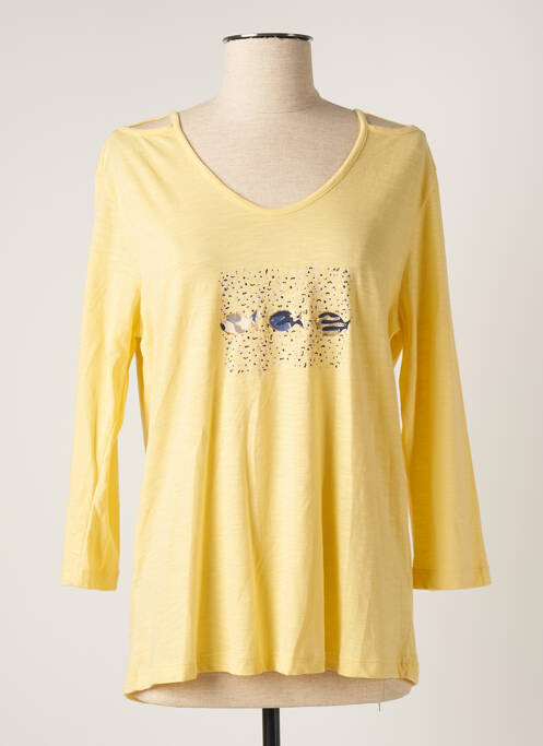 T-shirt jaune THALASSA pour femme