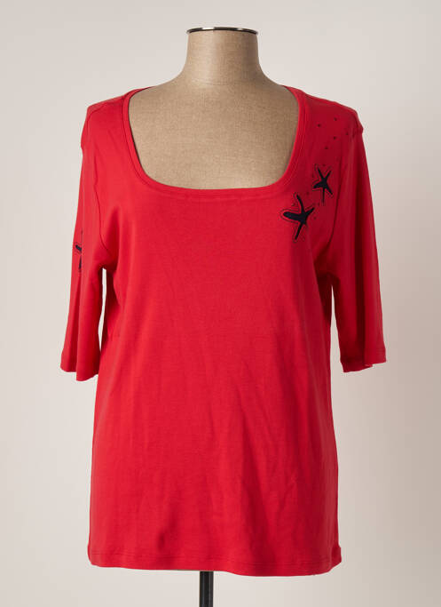 T-shirt rouge THALASSA pour femme