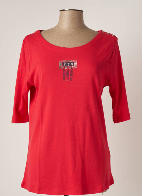 T-shirt rouge THALASSA pour femme