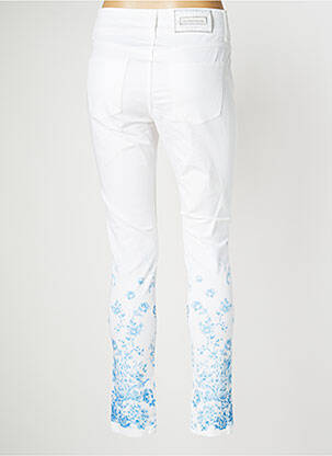 Pantalon slim stretch blanc MISSIMINI femme