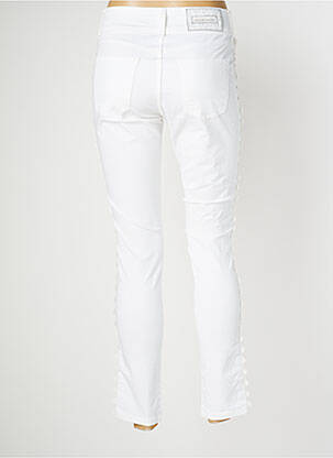 Jeans coupe slim stretch taille normale blanc MISSIMINI femme