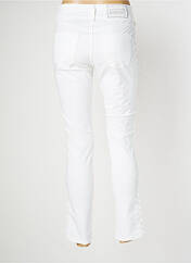 Jeans coupe slim blanc MISSIMINI pour femme seconde vue