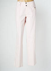 Pantalon droit rose MAT DE MISAINE pour femme seconde vue