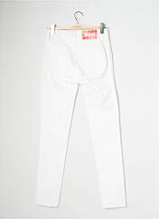 Pantalon slim blanc MISSIMINI pour femme seconde vue