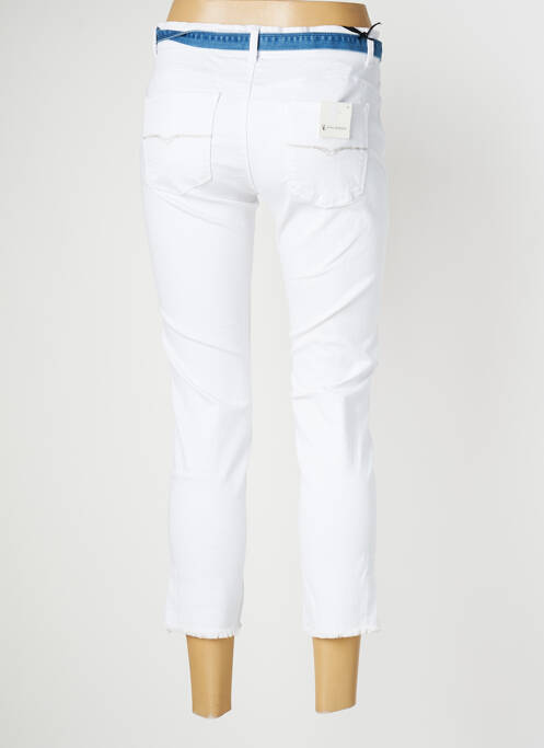 Pantacourt blanc KALISSON pour femme