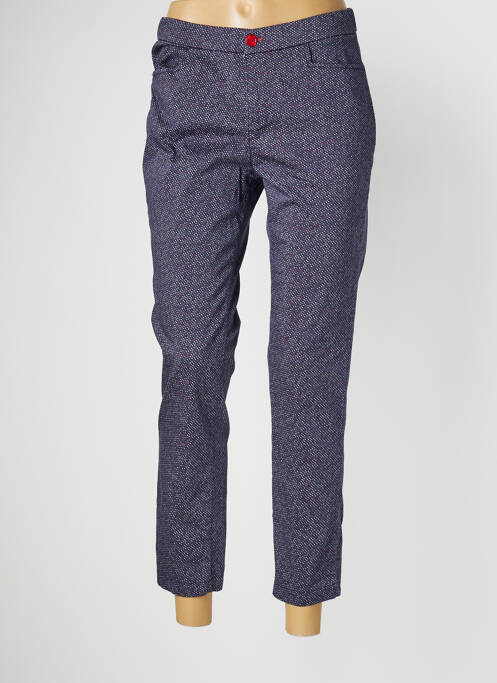 Pantalon 7/8 bleu WALTRON pour femme