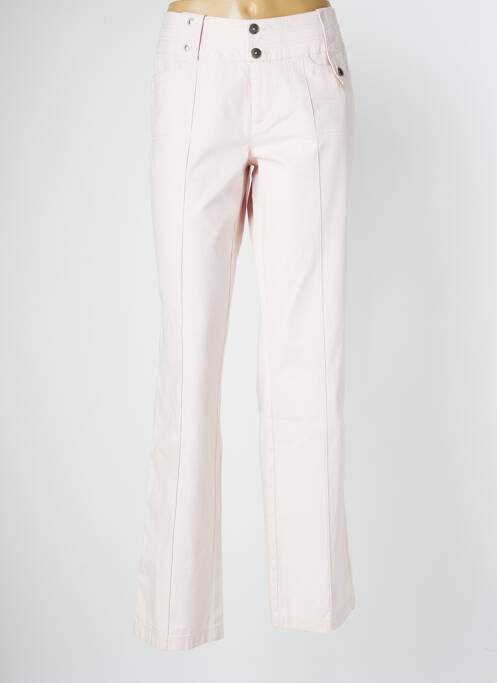 Pantalon droit rose MAT DE MISAINE pour femme