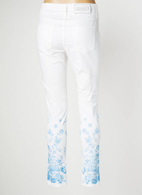 Pantalon slim blanc MISSIMINI pour femme