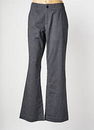 Pantalon large fermeture zippée sous rabat boutonné taille normale gris MAT DE MISAINE femme
