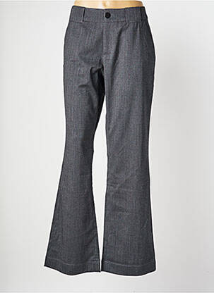 Pantalon large tissage popeline taille normale gris MAT DE MISAINE femme
