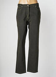 Pantalon droit stretch taille normale vert MAT DE MISAINE femme