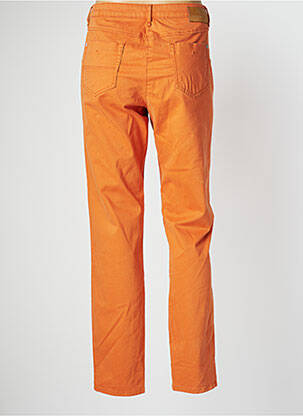 Pantalon droit stretch taille normale orange MAT DE MISAINE femme