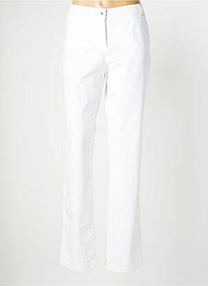 Pantalon droit blanc SAINT JAMES pour femme