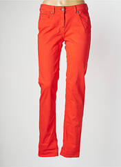 Pantalon droit orange SAINT JAMES pour femme seconde vue