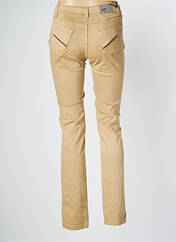 Pantalon slim beige WALTRON pour femme seconde vue