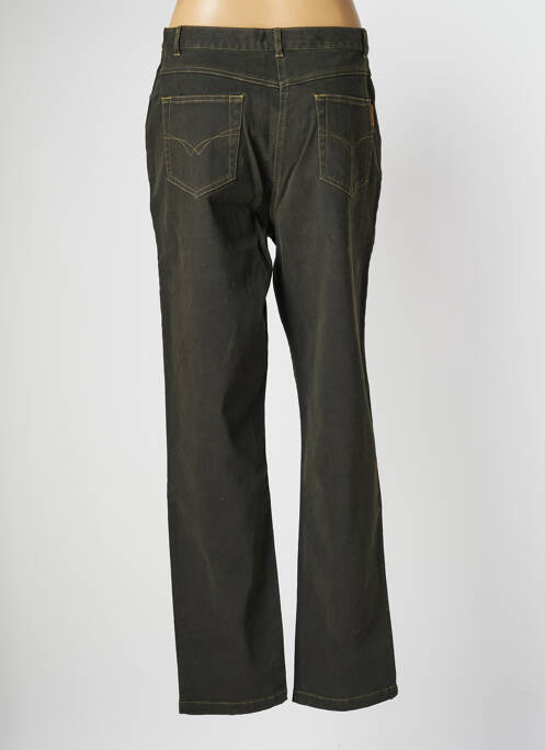 Pantalon droit stretch taille normale vert MAT DE MISAINE femme