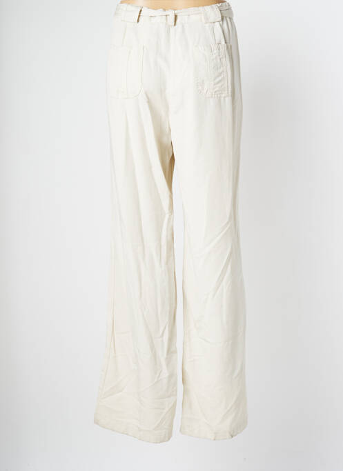 Pantalon droit beige LEWINGER pour femme