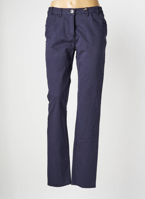 Pantalon droit bleu MAT DE MISAINE pour femme