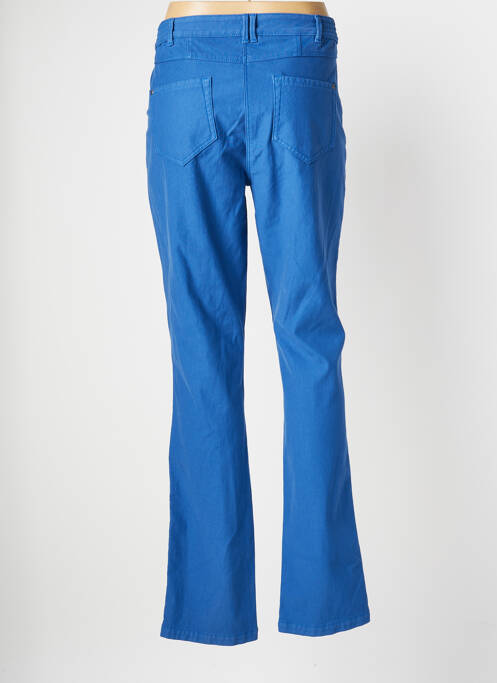 Pantalon droit bleu SAINT JAMES pour femme