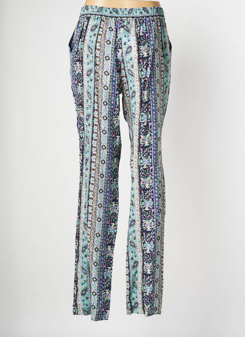 Pantalon droit bleu TINTA STYLE pour femme