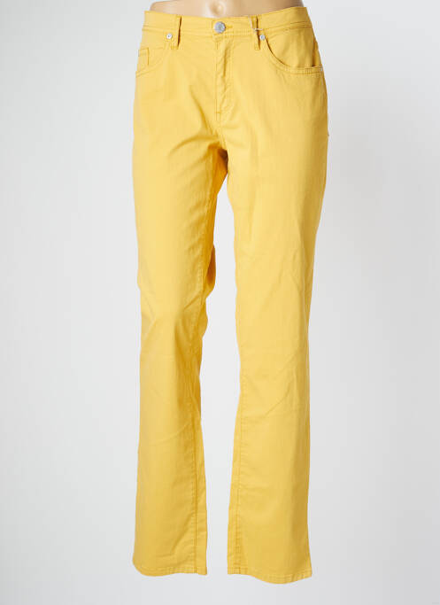 Pantalon droit jaune MAT DE MISAINE pour femme