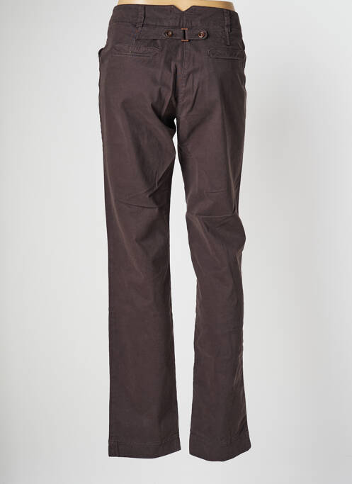 Pantalon droit marron MAT DE MISAINE pour femme