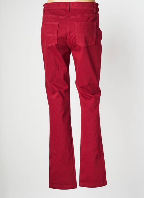 Pantalon droit rouge SAINT JAMES pour femme
