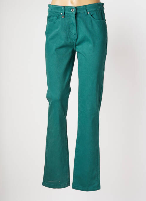 Pantalon droit vert SAINT JAMES pour femme