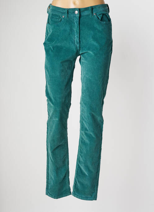 Pantalon droit vert SAINT JAMES pour femme