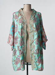 Veste kimono bleu GOLD & SILVER pour femme seconde vue