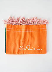 Serviette de plage orange BE PARISIAN pour femme seconde vue