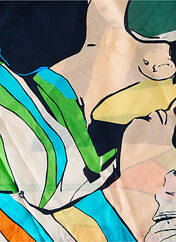 Foulard beige BE PARISIAN pour femme seconde vue