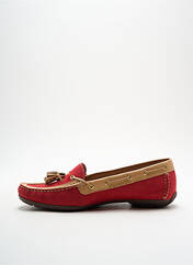 Mocassins rouge WIRTH pour femme seconde vue