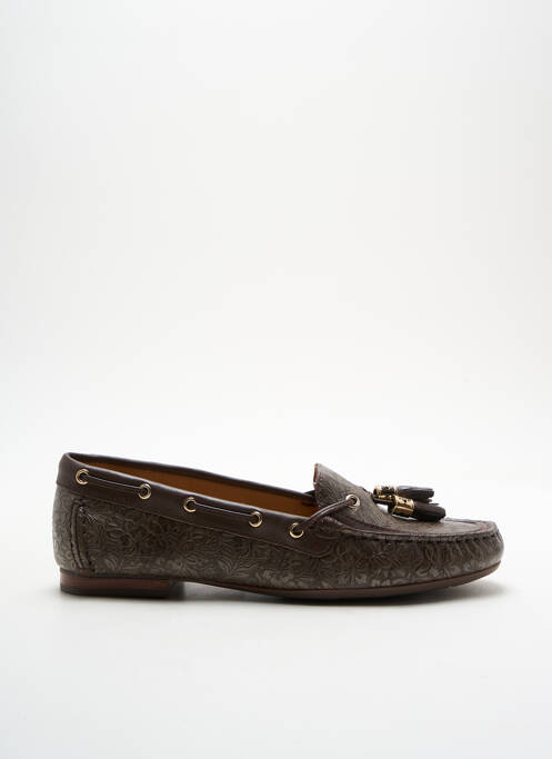 Mocassins marron WIRTH pour femme